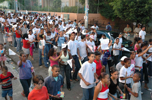 MARCHA CONTRA LA VIOLENCIA